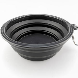 1000ML Pet Bowl Folding Silicone Travel Dog Bowls Walking Portable Water Bowl For Small Medium Dogs Cat Bowls Pet Eating Dishes