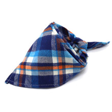 Load image into Gallery viewer, Dog Bandanas Large Pet Scarf Pet Bandana For Dog Cotton Plaid WashableBow ties Collar Cat Dog Scarf Large Dog Accessories
