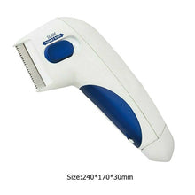 Load image into Gallery viewer, Pet Flea Lice Cleaner Comb Electric Dog Flea Cleaning Brush Anti Flea Dog Comb Electronic Lice Comb for Cats Dogs Pet Supplies
